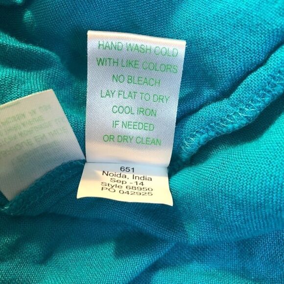 LILLY PULITZER turquoise briony croc… - Picture 6 of 7